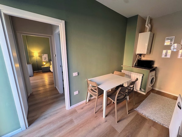 Apartment, 2 Bedrooms, Private Bathroom | Living area - Le dimore di corso Torino (Novara)