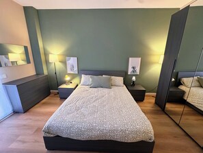 Apartment, 2 Bedrooms, Private Bathroom | Minibar, laptop workspace, blackout curtains, soundproofing - Le dimore di corso Torino  (Novara)