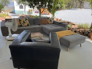 Villa | Balcony - 5-bedroom Villa With Pool and Swimjet (Comares)