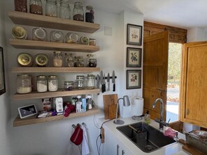 Villa | Private kitchen | Cleaning supplies - 5-bedroom Villa With Pool and Swimjet (Comares)