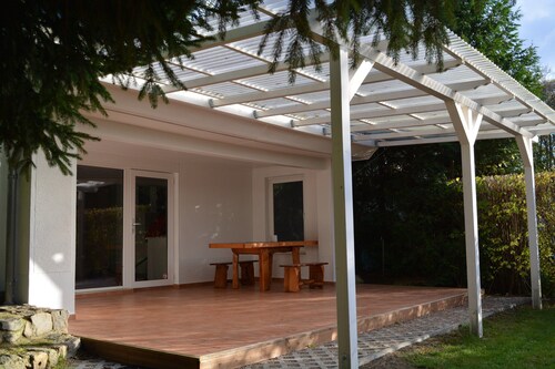 Ferienhaus mit Schoenem Garten in Parchim