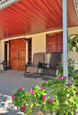 Terrace/patio - Cabin in the Country (Santiago Nonualco)