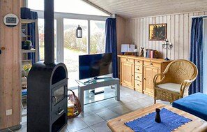 Fernseher, Kamin