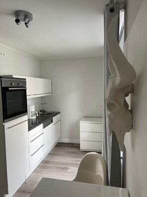 Kühlschrank, Ofen, Herdplatte, Geschirrspüler