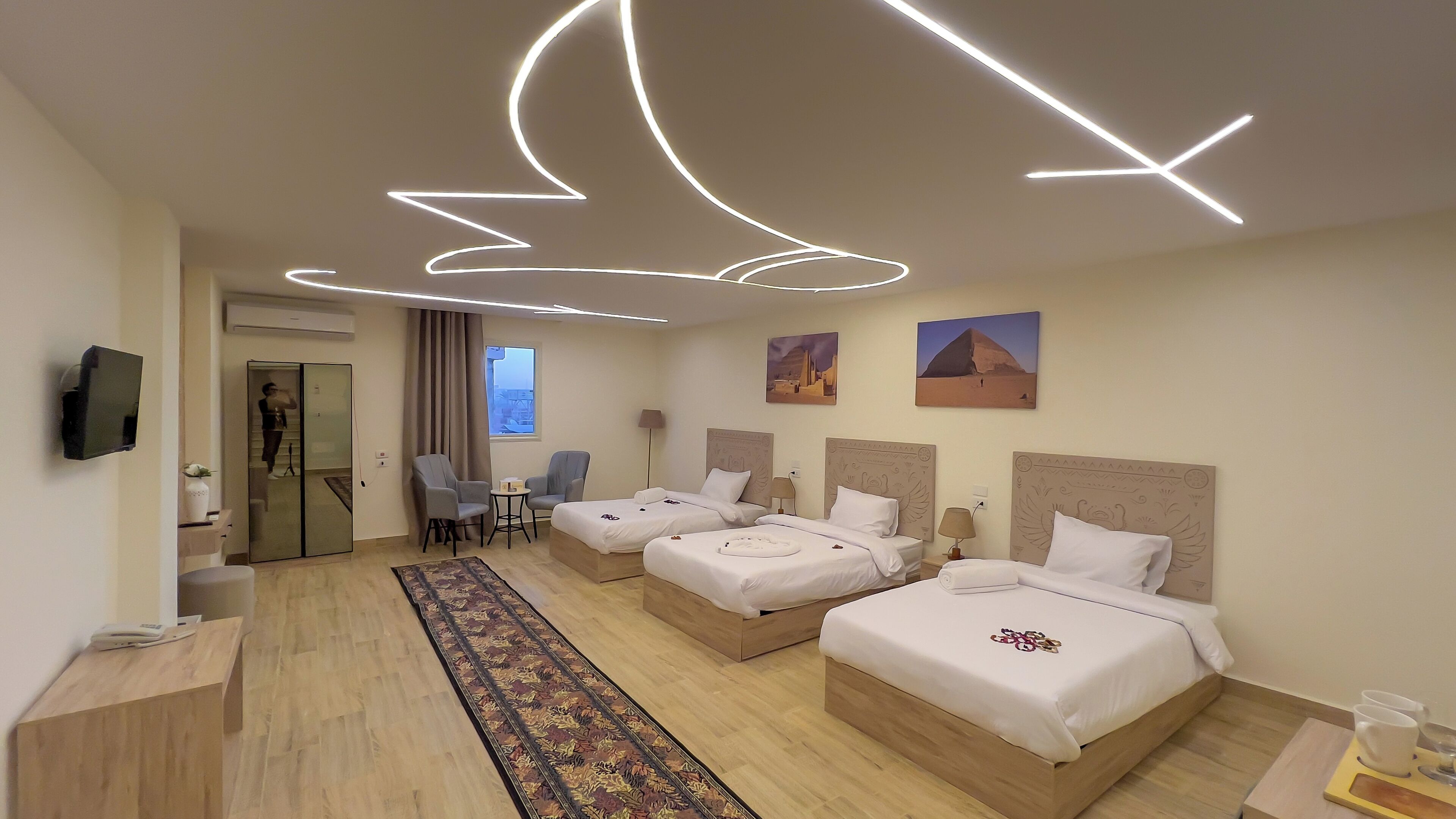 Luxury Double or Twin Room, City View | Mountain view