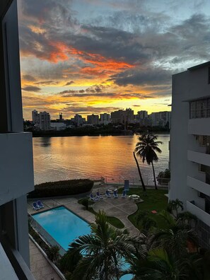 Pool - Condado’s Oasis with Garden, Pool & Lagoon View! (San Juan)