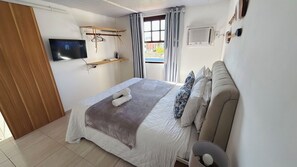 1 chambre, fer et planche à repasser, Wi-Fi, literie fournie