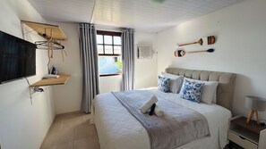 1 chambre, fer et planche à repasser, Wi-Fi, literie fournie