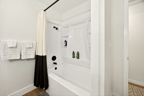 Hair dryer, towels