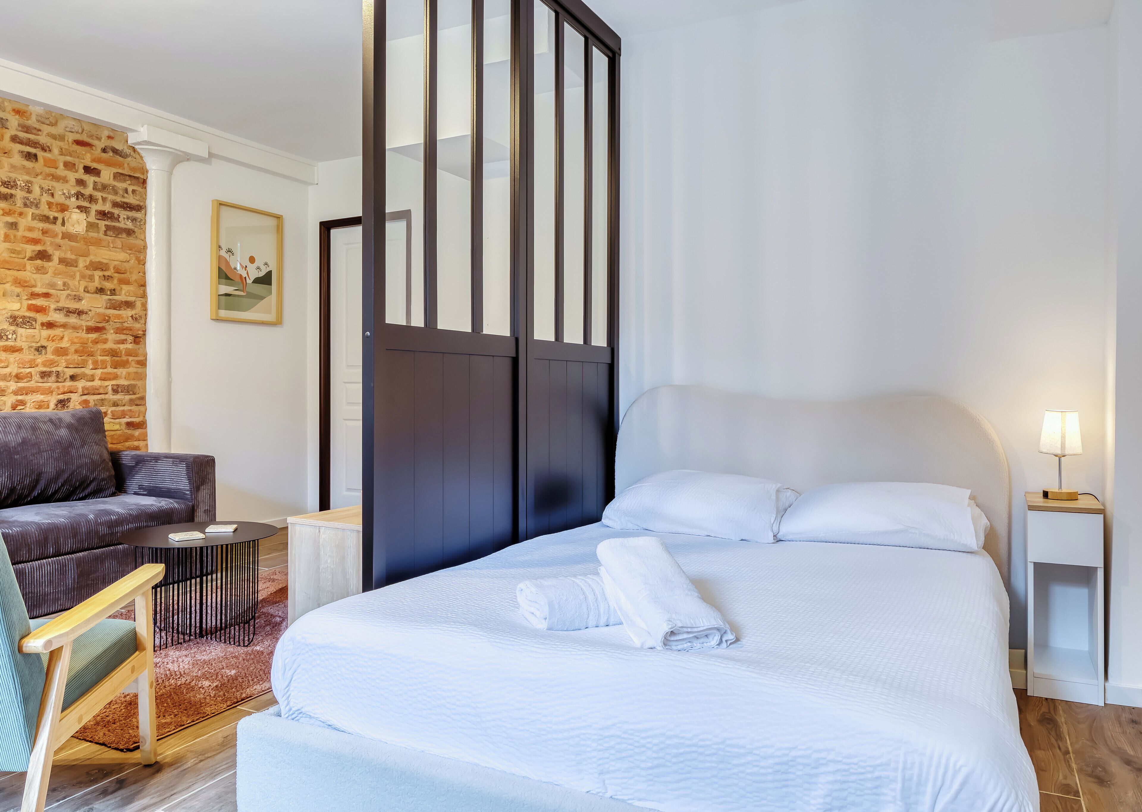 1 chambre, Wi-Fi, draps fournis