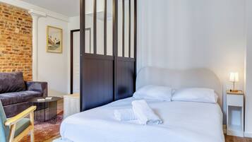 1 chambre, Wi-Fi, draps fournis