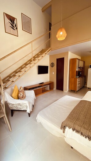 1 bedroom, iron/ironing board, free WiFi, bed sheets - EXECUTIVE LOFT / 5 guests (Armação dos Búzios)