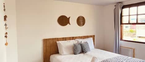 1 makuuhuone, silitysrauta/-lauta, ilmainen Wi-Fi, vuodevaatteet