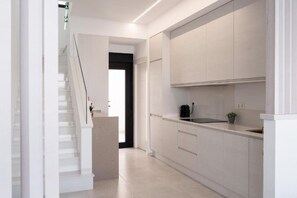 Fridge, microwave, oven, stovetop - Villa Palmera Lo Pagan 2 (San Pedro del Pinatar)