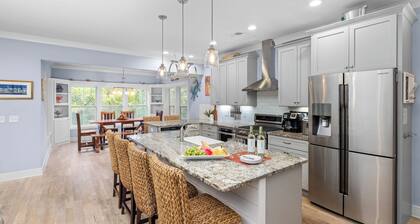 Folly Beach Getaway Near Sand Covered Lounge, BBQ & Outdoor TV Tidecrest by Avantstay
