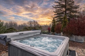 Baignoire à remous extérieure