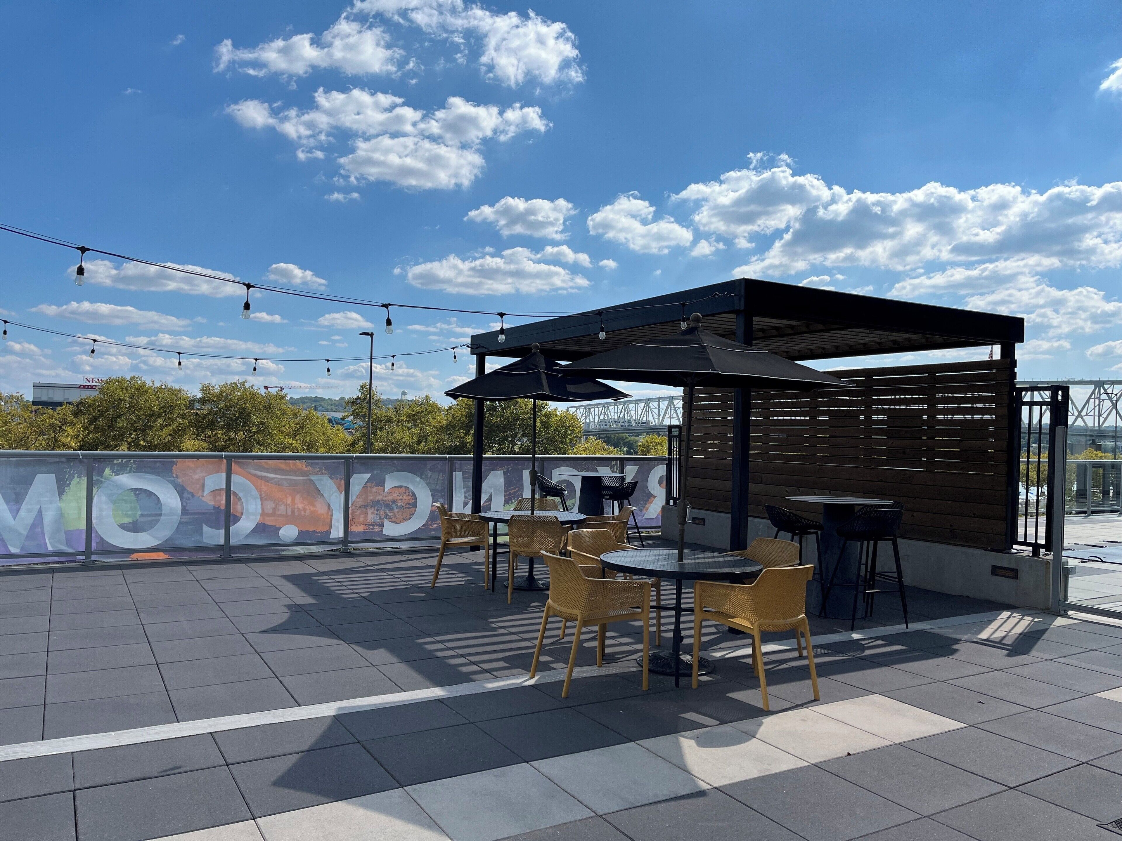 Opções para refeição ao ar livre