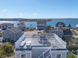 Terrace/patio - Home with Rooftop Deck in Lovely Plum Island (Newburyport)