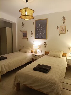 2 quartos, Wi-Fi, roupa de cama