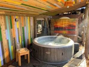 Idromassaggio all'aperto