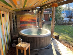 Terrace/patio - The Nelson Mandala (Central Kootenay E)