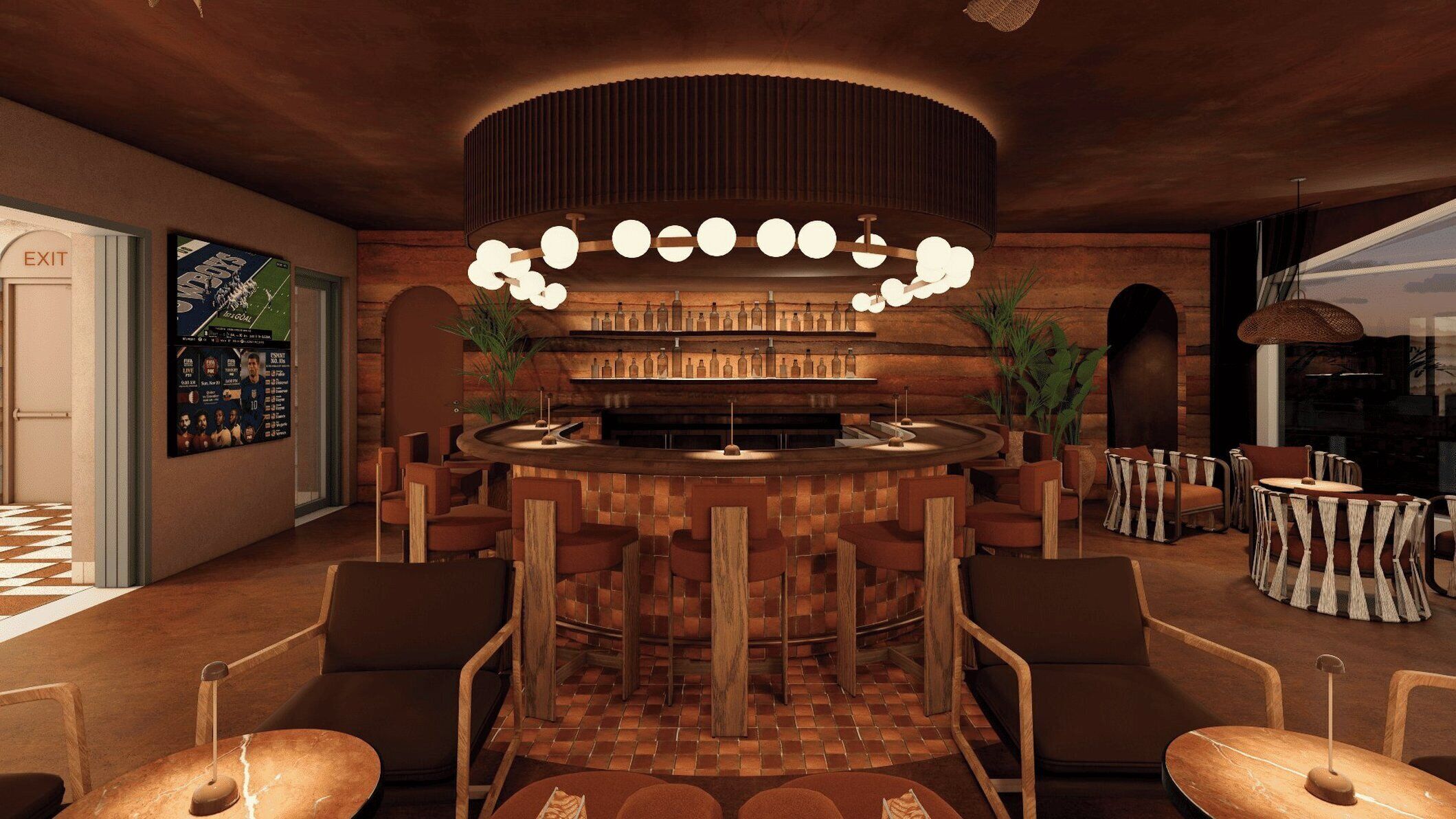 4 quầy bar/khu lounge 