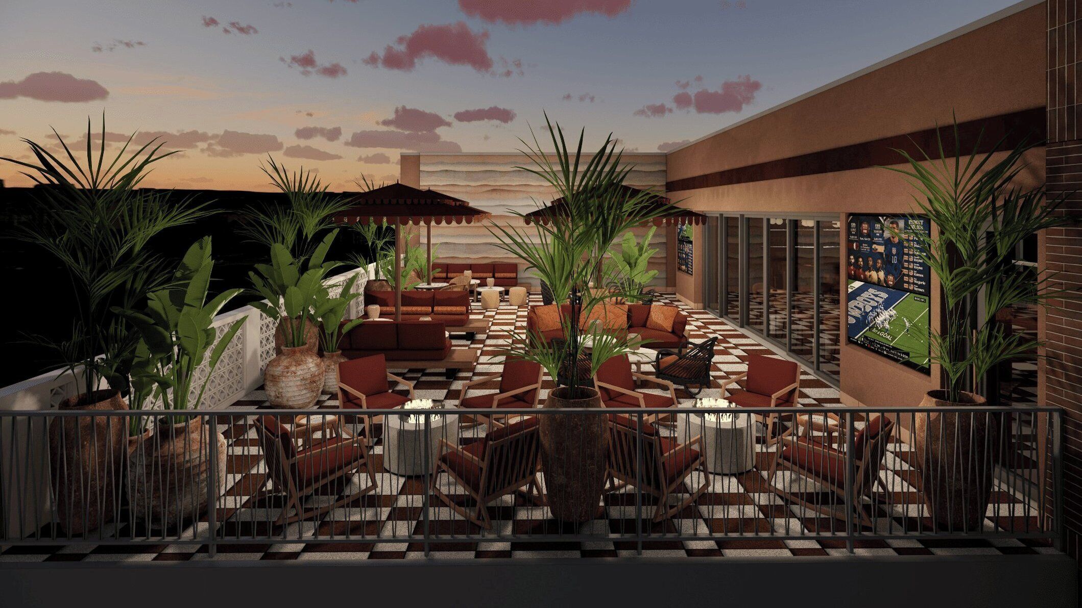 4 quầy bar/khu lounge 