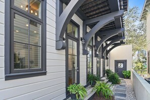 Exterior detail - New! Heated Pool - 6 min walk to Beach - Rosemary! (Rosemary Beach)