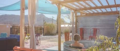 Overnattingsstedets uteområder