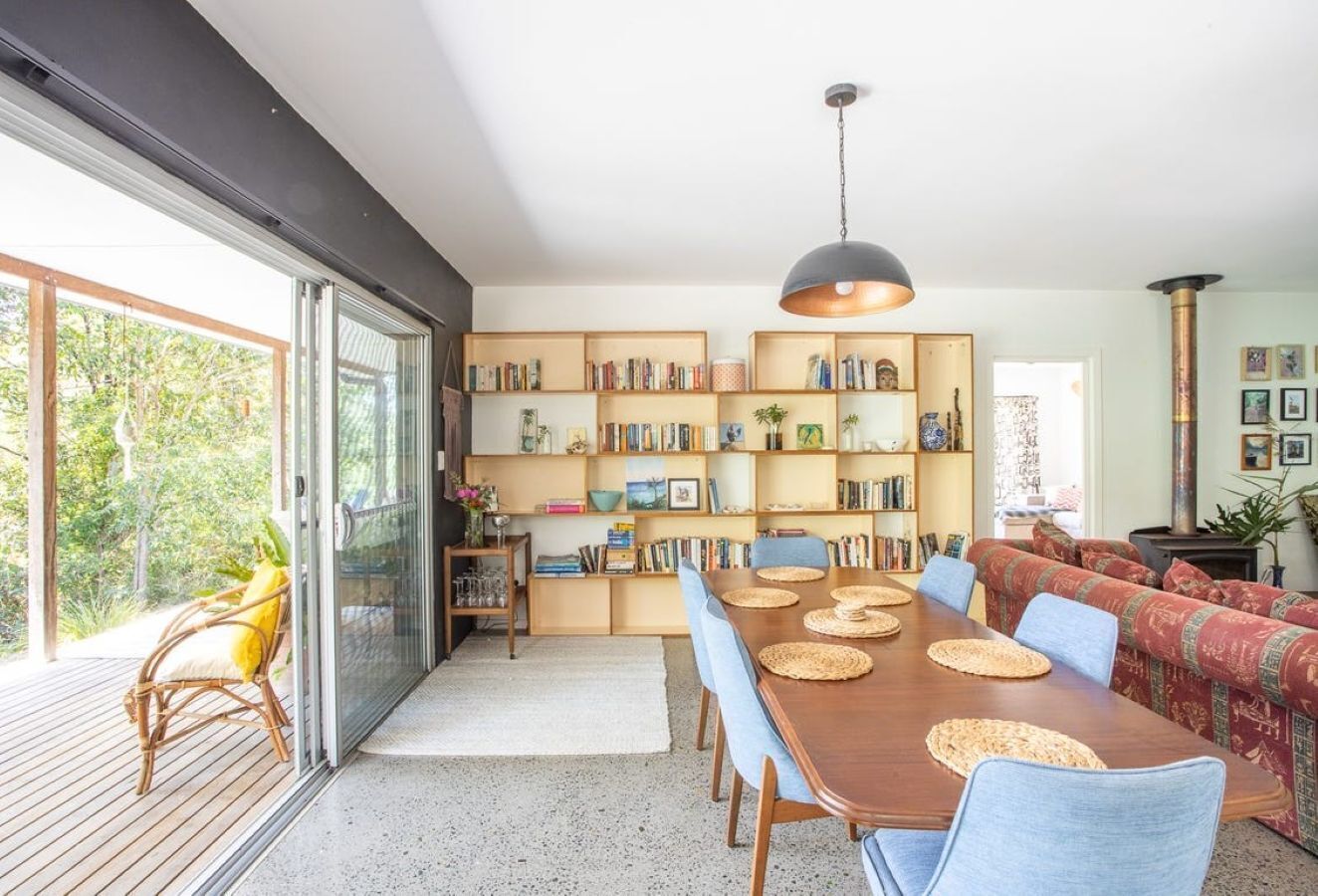 House, Pool View | Dining room