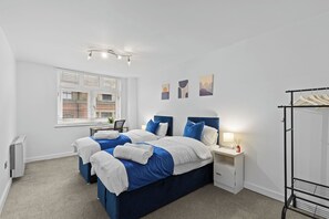 Apartment, 2 Bedrooms, Accessible, City View | 2 bedrooms - Stylish Luxury 2bed 2bath Apartment in Nottingham City - Free Parking (Nottingham)