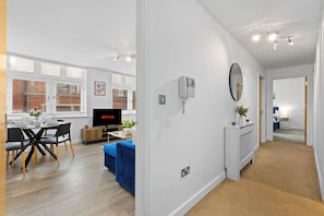 Apartment, 2 Bedrooms, Accessible, City View | Living room - Stylish Luxury 2bed 2bath Apartment in Nottingham City - Free Parking (Nottingham)