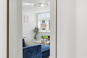 Apartment, 2 Bedrooms, Accessible, City View | Living room - Super Stylish 2bed 2bath Apartment in Nottingham City - Free Parking (Nottingham)