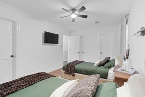 3 habitaciones, wifi y ropa de cama 