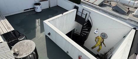 Enceinte de l’hébergement