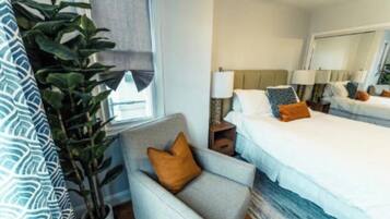 2 habitaciones, tabla de planchar con plancha y wifi gratis