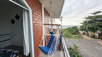 Deluxe Double Room, Beachfront | Terrace/patio