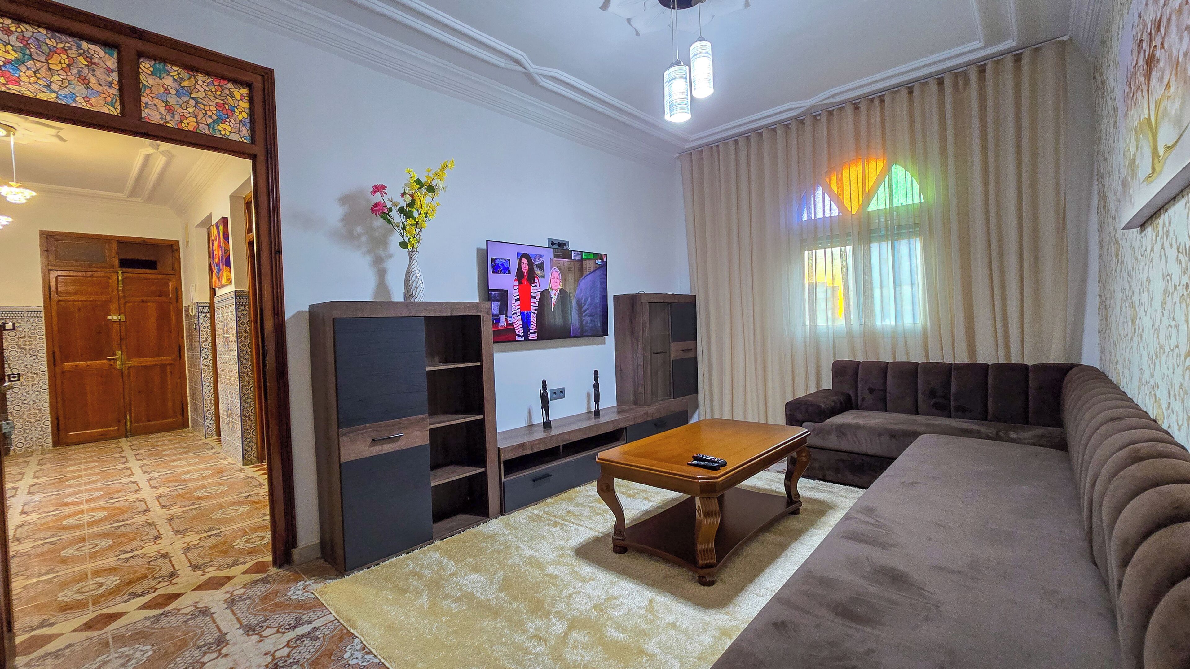 Family Apartment, 4 Bedrooms, Non Smoking, Oceanfront | Living area