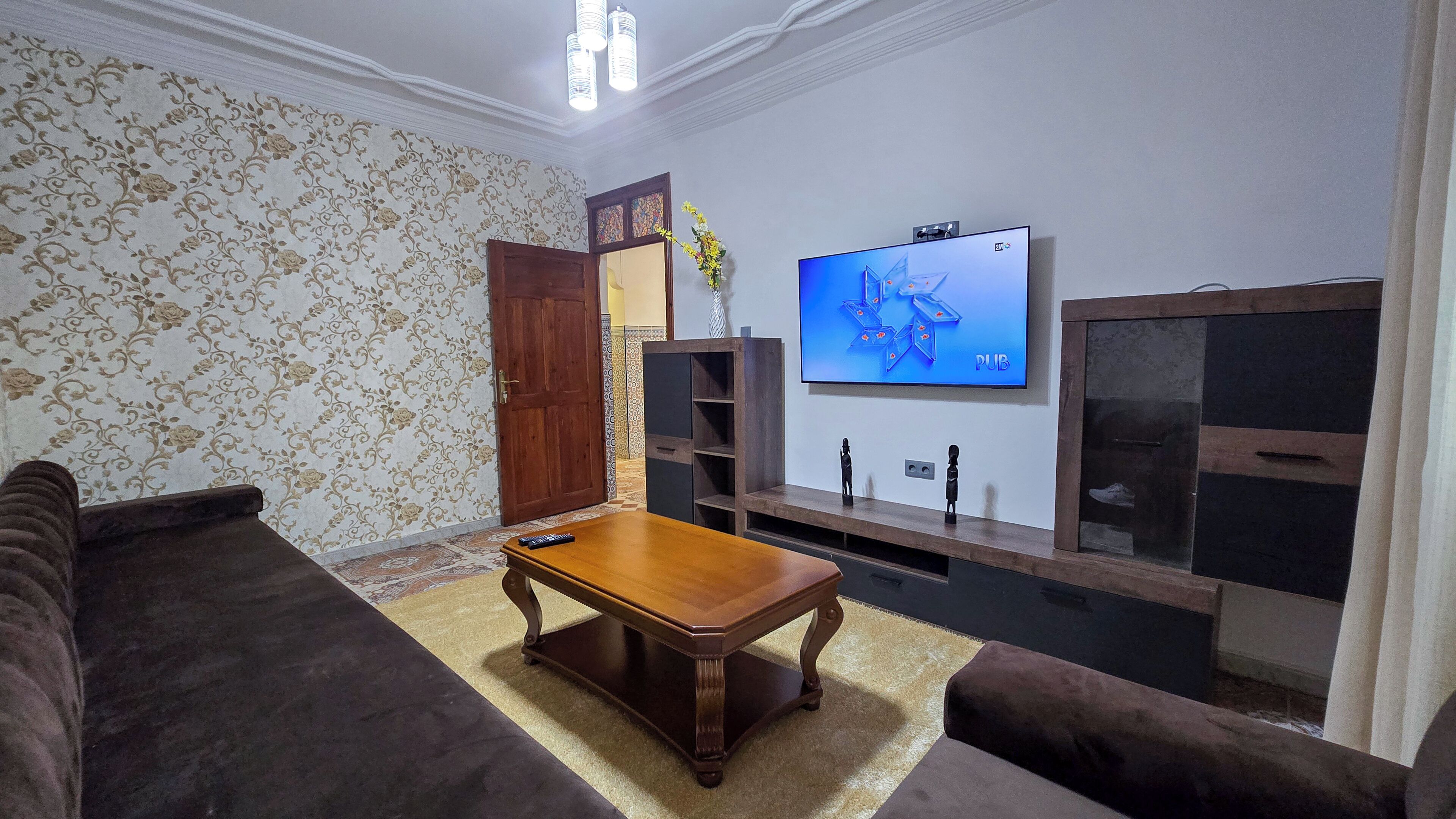 Family Apartment, 4 Bedrooms, Non Smoking, Oceanfront | Living area