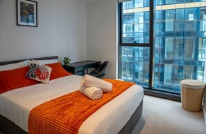 2 Schlafzimmer, Bügeleisen/Bügelbrett, kostenloses WLAN, Bettwäsche