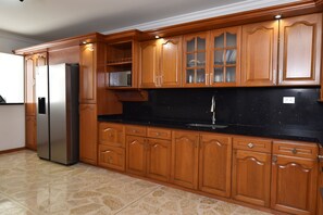 Fridge, microwave, oven, stovetop - Medellin Mansion within walking distance of the best restaurants and bars. (Medellín)