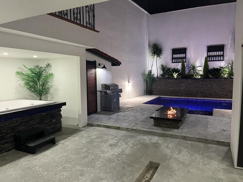 Medellin Mansion within walking distance of the best restaurants and bars.