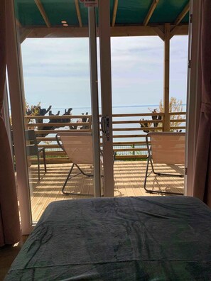 Interior - Mobile home with air conditioning, terrace and pool (Padenghe sul Garda)