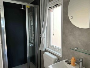 Bathroom - Mobile home with air conditioning and terrace (Padenghe sul Garda)