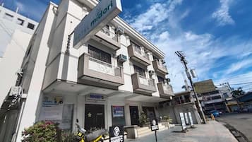 Façade de lâhĂ©bergement