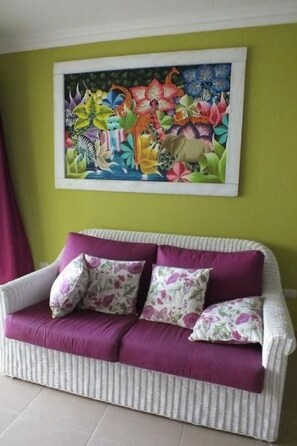 Living area - WOHNUNG MIT POOLBLICK IN RESIDENZ by Interhome (Bayahibe)