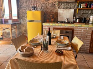 Dining - Attico con vista unica (Scalea)