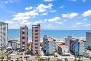 Exterior - Coastal Escape with Stunning Ocean Views Directly on Beach Renovated King Suite (Myrtle Beach)