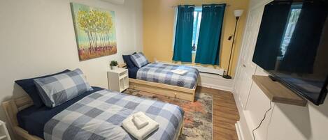 1 sovrum, strykjärn/strykbräda, wi-fi och sängkläder