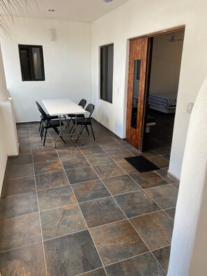 Interior - Costa Ayala - Suite 6 with kitchen 2dbl beds and 2 sofas. Near beach area.  (Los Ayala)